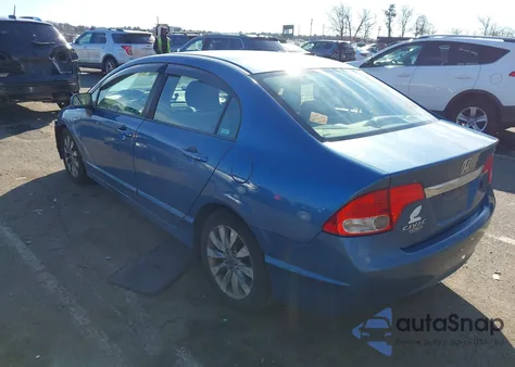 2009 Honda Civic Ex z USA, uszkodzony, nr VIN 1HGFA168X9L022675